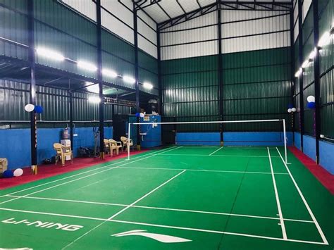 badminton courts in coimbatore